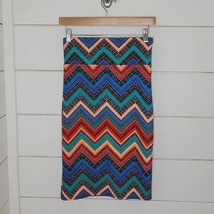 NWT Agnes & Dora small multicolored bodycon skirt